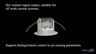 خروجی تماس خشک سنسور حرکت هوشمند حضوری