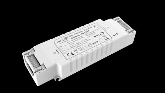 درایور جریان ثابت 35 وات DALI2 و PUSH dimming، درایور LED قابل برنامه ریزی NFC، 500-1050 میلی آمپر