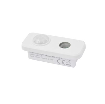 سنسور حرکت 12Vdc PIR با 0-10V Dimming برای نور پانل، عملکرد اولویت نور روز