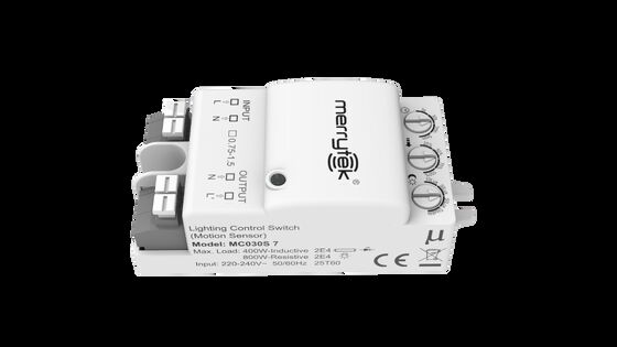 Microwave ON/OFF Motion Sensor, Rotary Switch Setting, With Low Stand-by Power