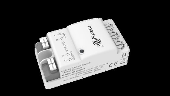 سنسور حرکت مایکروویو ON / OFF، تنظیم سوئیچ چرخش، با قدرت کم آماده